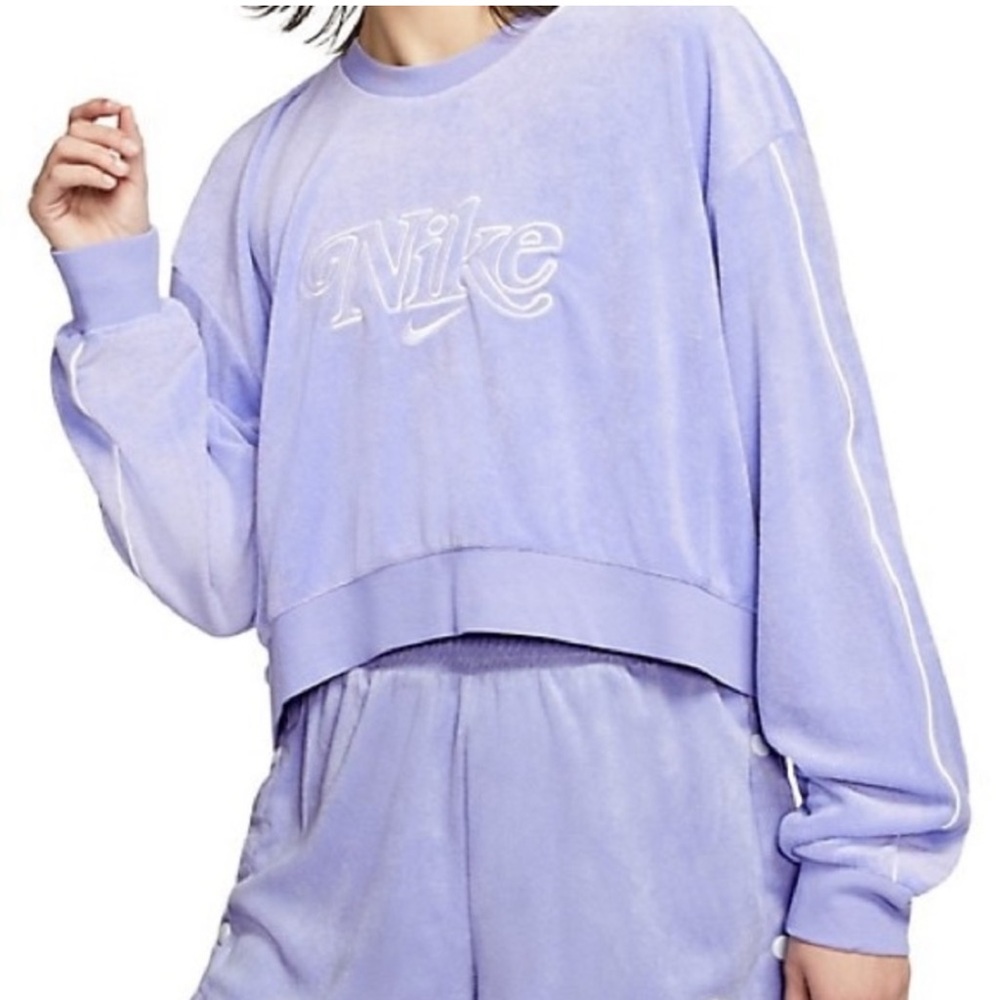 Nike Purple Crewneck Sweatshirt